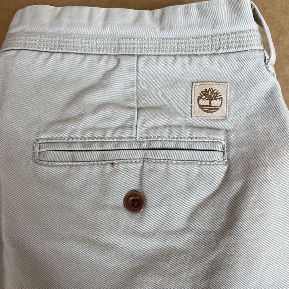 Timberland Khaki Pants 36x30, Beige, Button Pockets - Picture 2 of 11